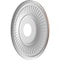 Ekena Millwork Berkshire Thermoformed PVC Ceiling Medallion Fits Canopies up to 7-in., Aged Copper CMP16BECAC - alternate 4